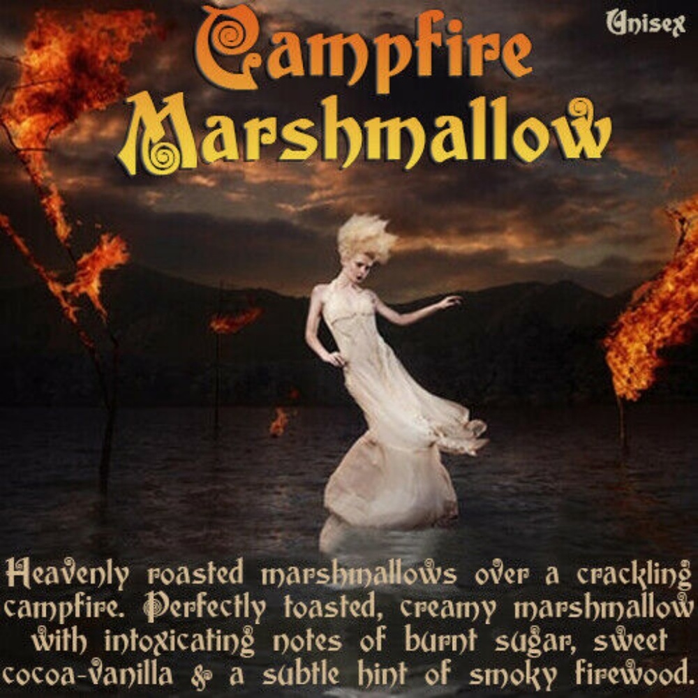 CAMPFIRE MARSHMALLOW Fragrance Scented Body Oil